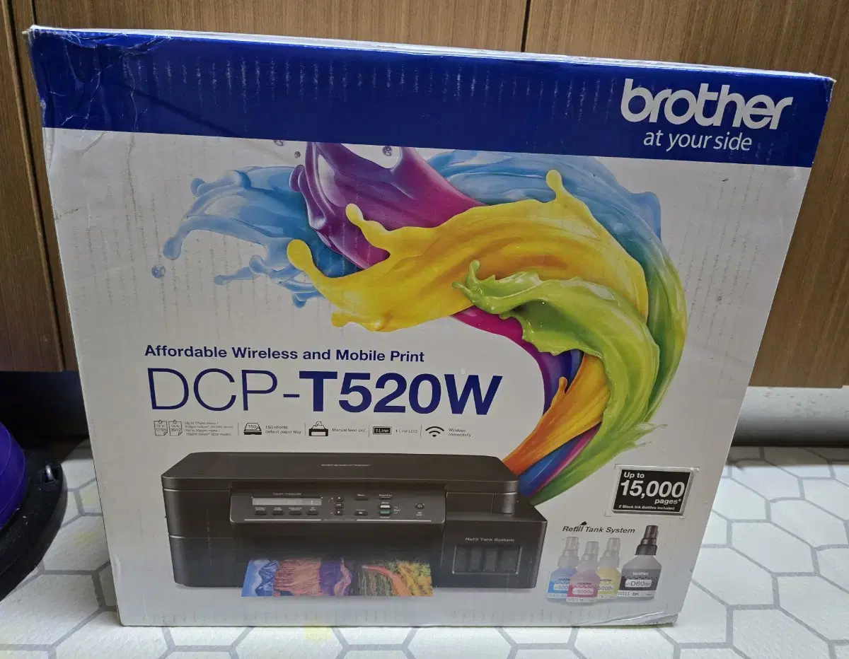 브라더 무한복합기 DCP-T520W 팝니다.